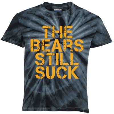 The Bears Still Suck Green Bay Kids Tie-Dye T-Shirt