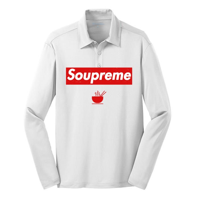 The Brothers Sun Charles Soupreme Silk Touch Performance Long Sleeve Polo