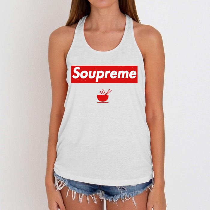 The Brothers Sun Charles Soupreme Women's Knotted Racerback Tank