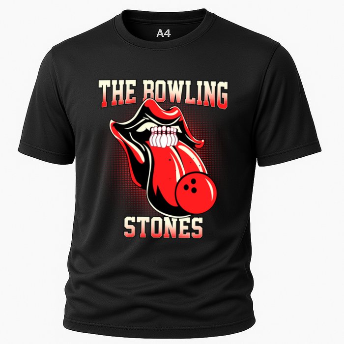 The Bowling Stones Cooling Performance Crew T-Shirt