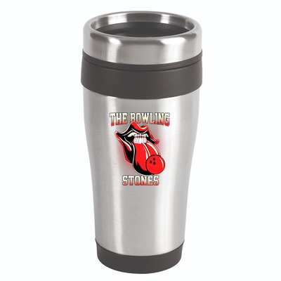 The Bowling Stones 16oz Travel Tumbler
