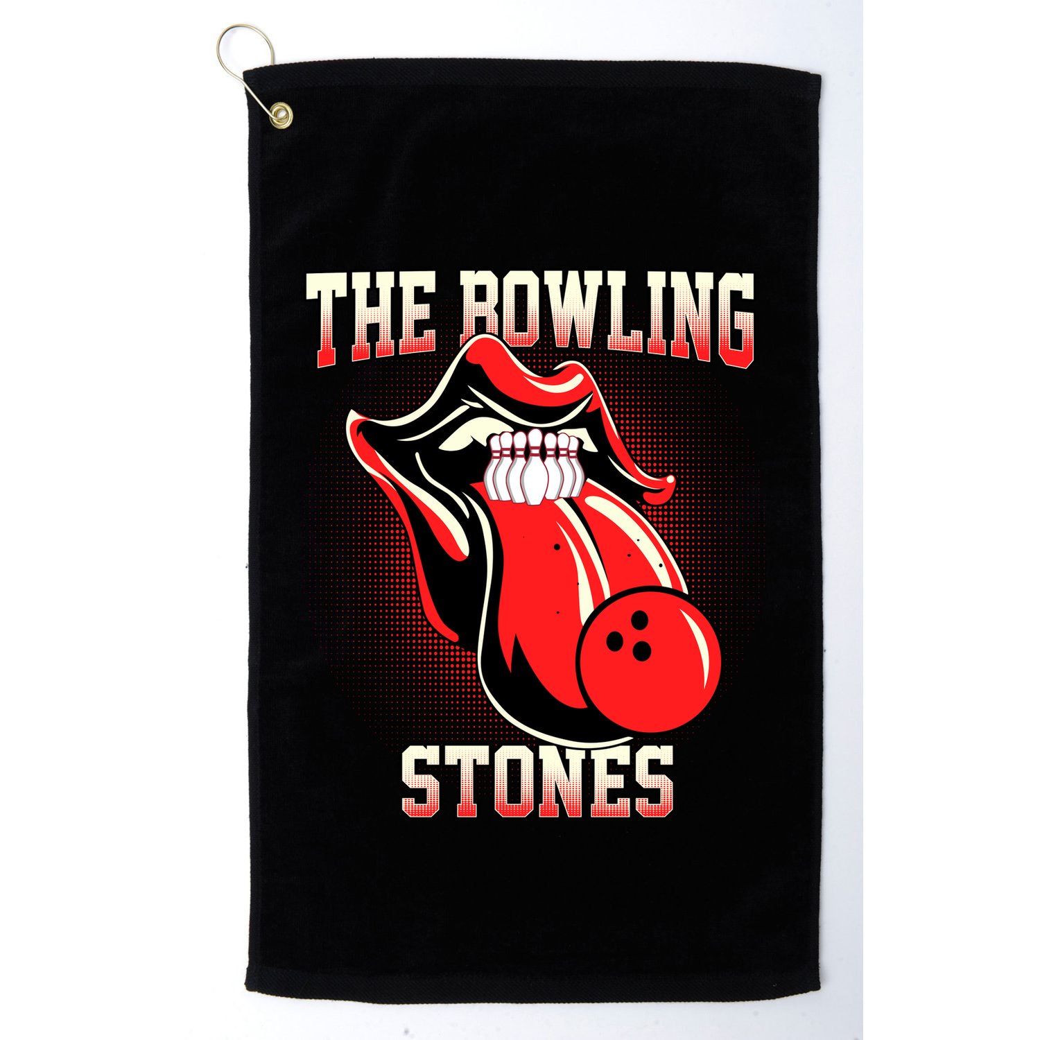 The Bowling Stones Golf Towel