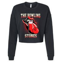 The Bowling Stones Cropped Pullover Crew