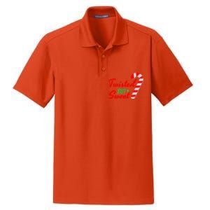 Twisted But Sweet Great Gift Dry Zone Grid Polo