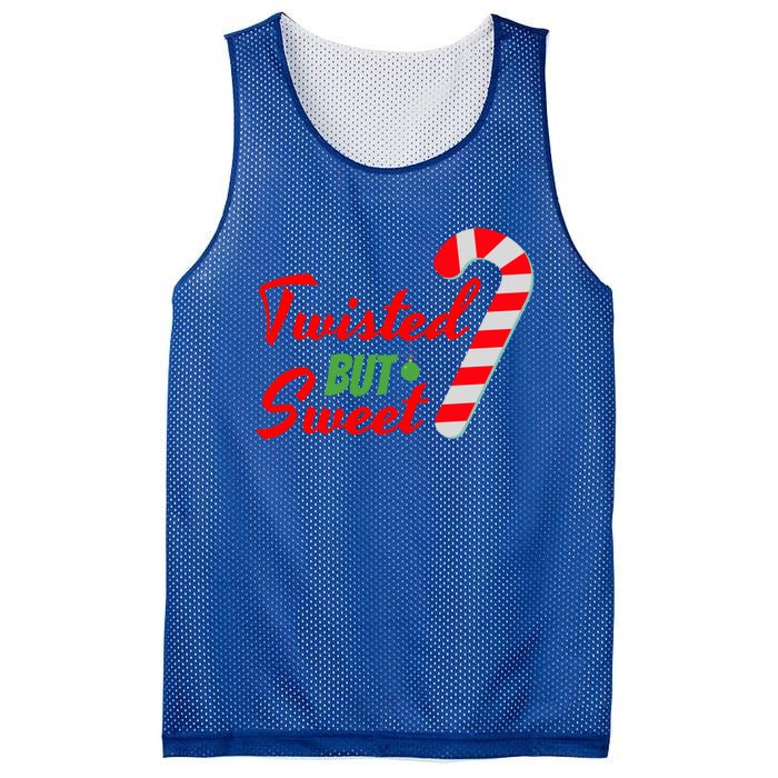 Twisted But Sweet Great Gift Mesh Reversible Basketball Jersey Tank