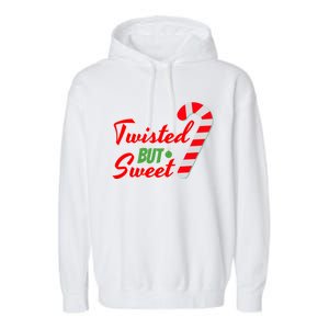 Twisted But Sweet Great Gift Garment-Dyed Fleece Hoodie