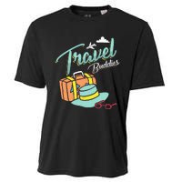 Travel Buddies Summer Getaway Vacation Traveling Traveler Cooling Performance Crew T-Shirt