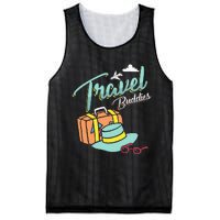 Travel Buddies Summer Getaway Vacation Traveling Traveler Mesh Reversible Basketball Jersey Tank