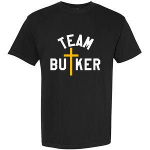 Team Butker Surname Christianity Cross Family Name Garment-Dyed Heavyweight T-Shirt