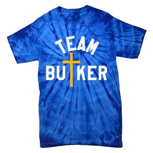 Team Butker Surname Christianity Cross Family Name Tie-Dye T-Shirt