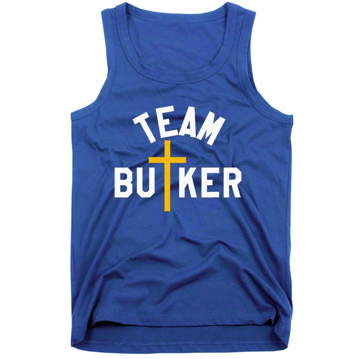 Team Butker Surname Christianity Cross Family Name Tank Top