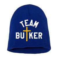 Team Butker Surname Christianity Cross Family Name Short Acrylic Beanie