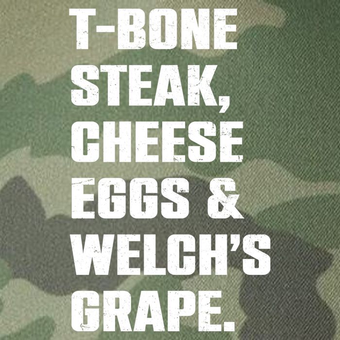 T Bone Steak Cheese Eggs And Welchs Grape Legacy Tie Dye Trucker Hat