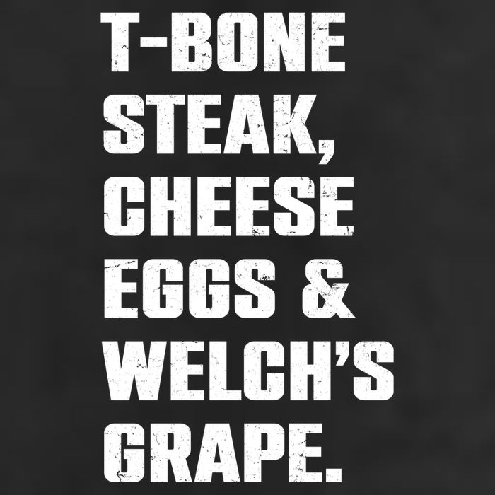T Bone Steak Cheese Eggs And Welchs Grape Trucker Hat