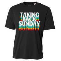 Taking Back Sunday Funny Apparel Cooling Performance Crew T-Shirt