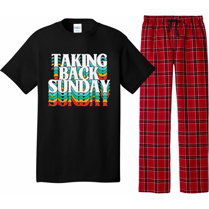 Taking Back Sunday Funny Apparel Pajama Set