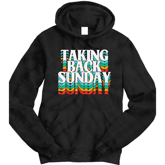 Taking Back Sunday Funny Apparel Tie Dye Hoodie