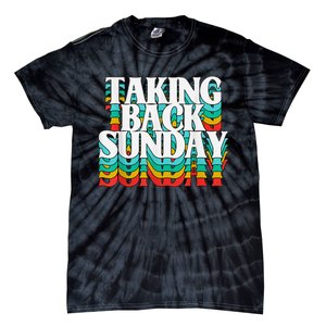 Taking Back Sunday Funny Apparel Tie-Dye T-Shirt