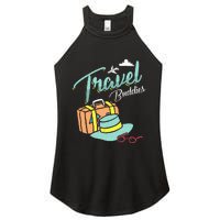 Travel Buddies Summer Getaway Vacation Traveling Traveler Women's Perfect Tri Rocker Tank