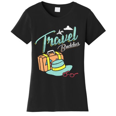 Travel Buddies Summer Getaway Vacation Traveling Traveler Women's T-Shirt