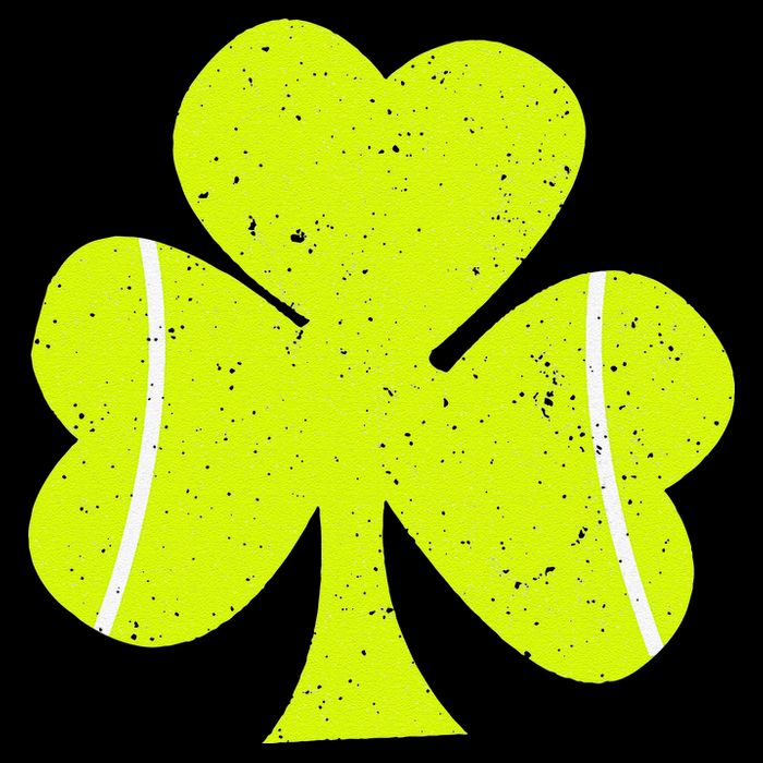Tennis Ball St Patricks Day Shamrock 16 in Basic Backpack