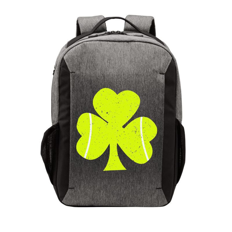 Tennis Ball St Patricks Day Shamrock Vector Backpack