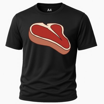 T Bone Steak Last Minute Halloween Costume Funny Gift Performance Shirt