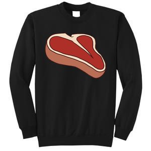 T Bone Steak Last Minute Halloween Costume Funny Gift Sweatshirt