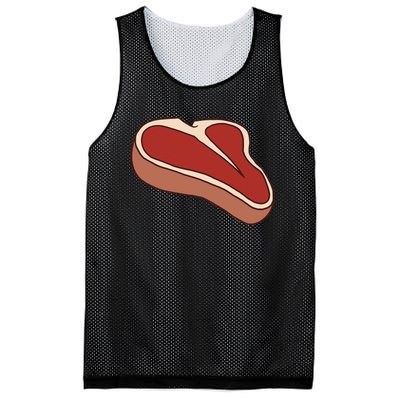 T Bone Steak Last Minute Halloween Costume Funny Gift Mesh Reversible Basketball Jersey Tank