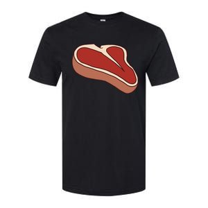 T Bone Steak Last Minute Halloween Costume Funny Gift Softstyle CVC T-Shirt