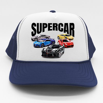 The Best Supercar Racing Fan Funny Gift On The Planet Gift Trucker Hat