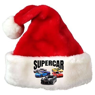 The Best Supercar Racing Fan Funny Gift On The Planet Gift Premium Christmas Santa Hat