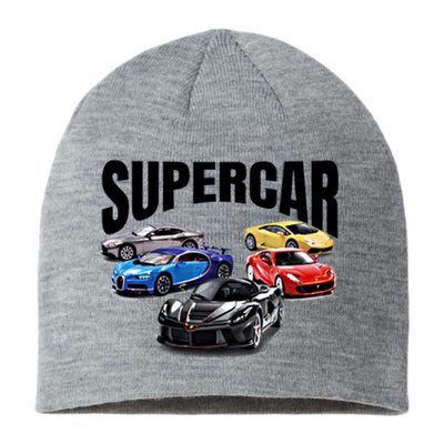 The Best Supercar Racing Fan Funny Gift On The Planet Gift Sustainable Beanie