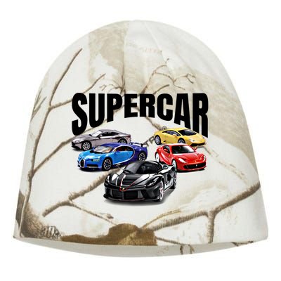 The Best Supercar Racing Fan Funny Gift On The Planet Gift Kati - Camo Knit Beanie