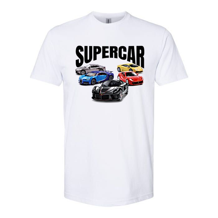 The Best Supercar Racing Fan Funny Gift On The Planet Gift Softstyle CVC T-Shirt