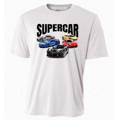 The Best Supercar Racing Fan Funny Gift On The Planet Gift Cooling Performance Crew T-Shirt