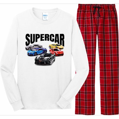 The Best Supercar Racing Fan Funny Gift On The Planet Gift Long Sleeve Pajama Set