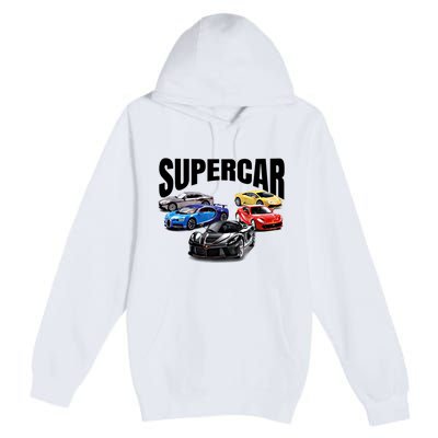 The Best Supercar Racing Fan Funny Gift On The Planet Gift Premium Pullover Hoodie