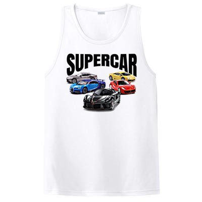 The Best Supercar Racing Fan Funny Gift On The Planet Gift PosiCharge Competitor Tank