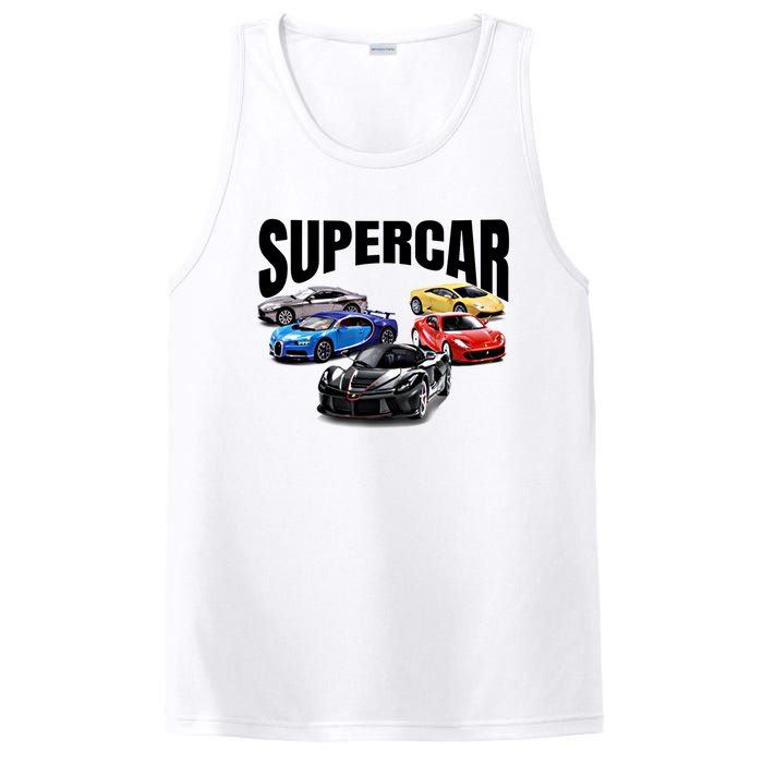 The Best Supercar Racing Fan Funny Gift On The Planet Gift PosiCharge Competitor Tank