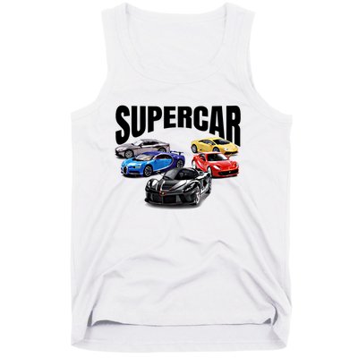 The Best Supercar Racing Fan Funny Gift On The Planet Gift Tank Top