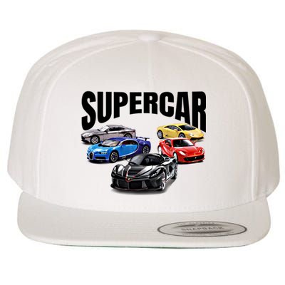 The Best Supercar Racing Fan Funny Gift On The Planet Gift Wool Snapback Cap