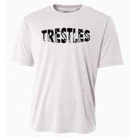 Trestles Beach Surfing Cool Surf Spot For Surfers Cooling Performance Crew T-Shirt