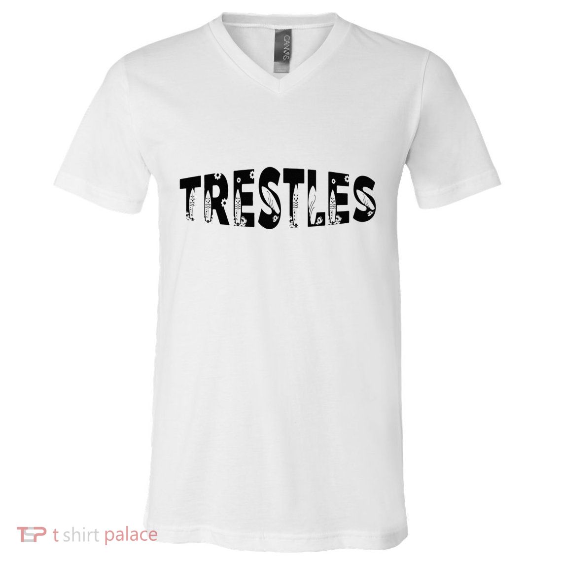 Trestles Beach Surfing Cool Surf Spot For Surfers V-Neck T-Shirt
