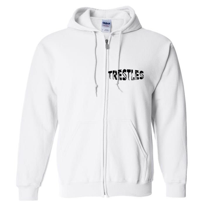 Trestles Beach Surfing Cool Surf Spot For Surfers Full Zip Hoodie