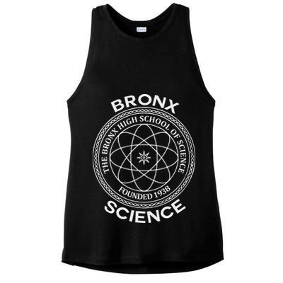 The Bronx Science High School Of Founded 1938 Ladies PosiCharge Tri-Blend Wicking Tank