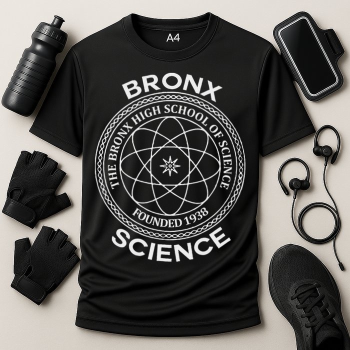 The Bronx Science High School Of Founded 1938 Cooling Performance Crew T-Shirt