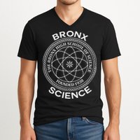 The Bronx Science High School Of Founded 1938 V-Neck T-Shirt