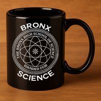 The Bronx Science High School Of Founded 1938 11oz C Handle Ceramic Mug
