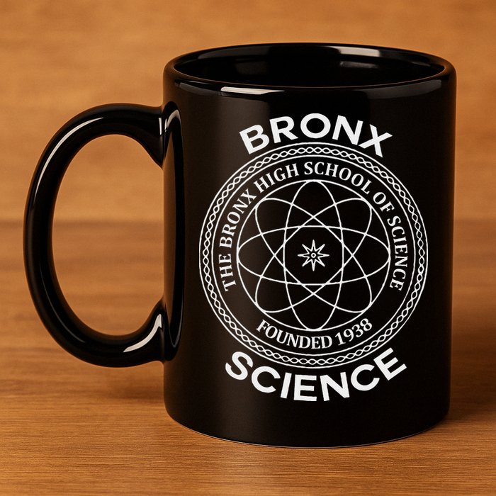 The Bronx Science High School Of Founded 1938 11oz C Handle Ceramic Mug